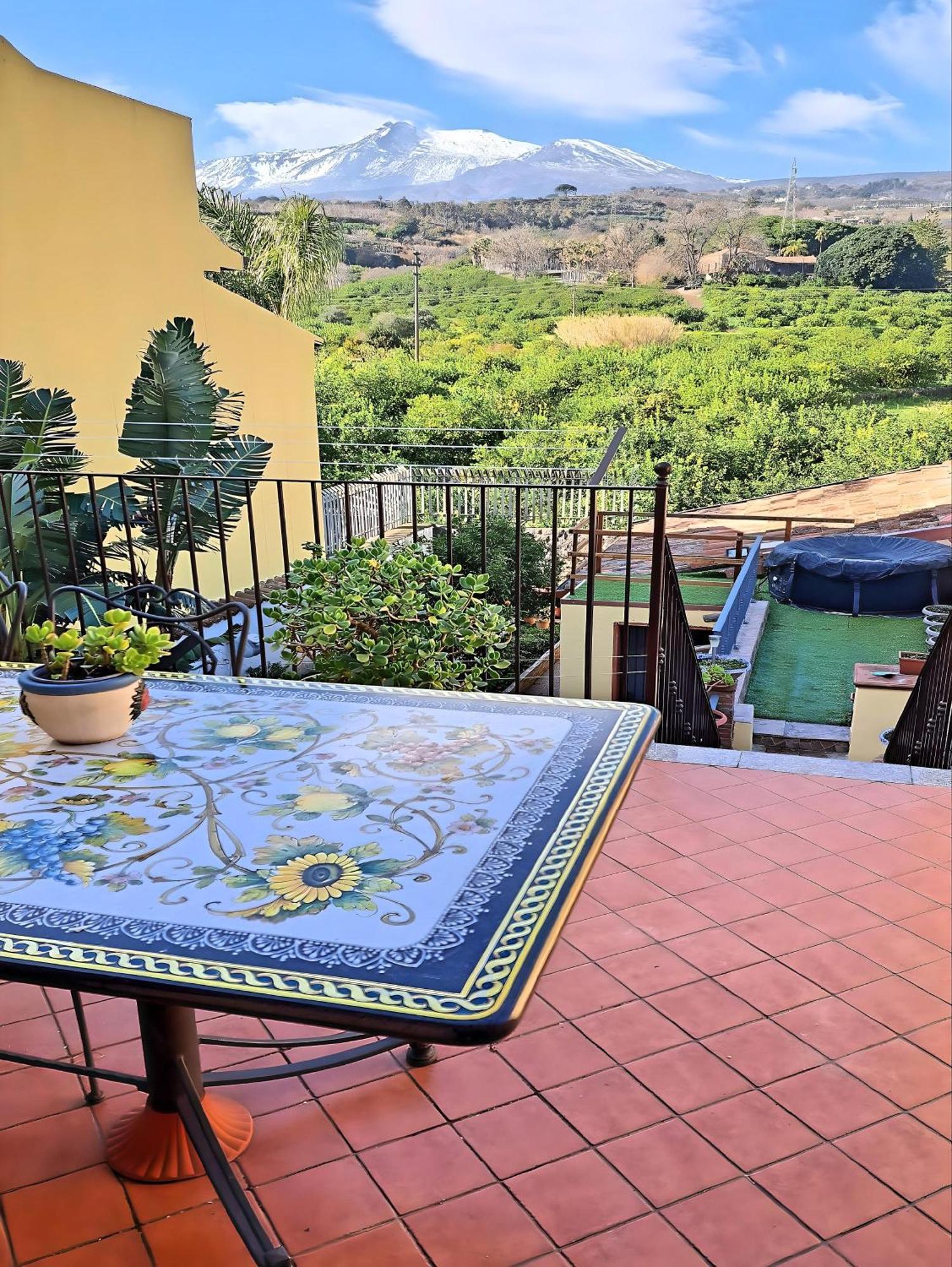 הוילה ג'יארה Limoneto Etna View מראה חיצוני תמונה